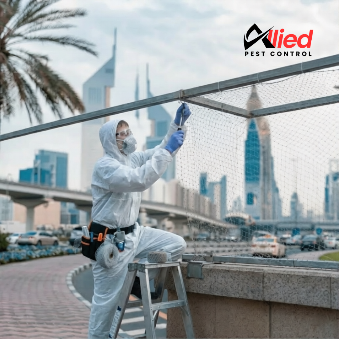 Golden Spotless professional bird control team